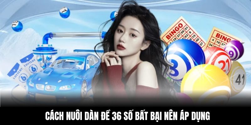 Cách nuôi dàn đề 36 số bất bại nên áp dụng